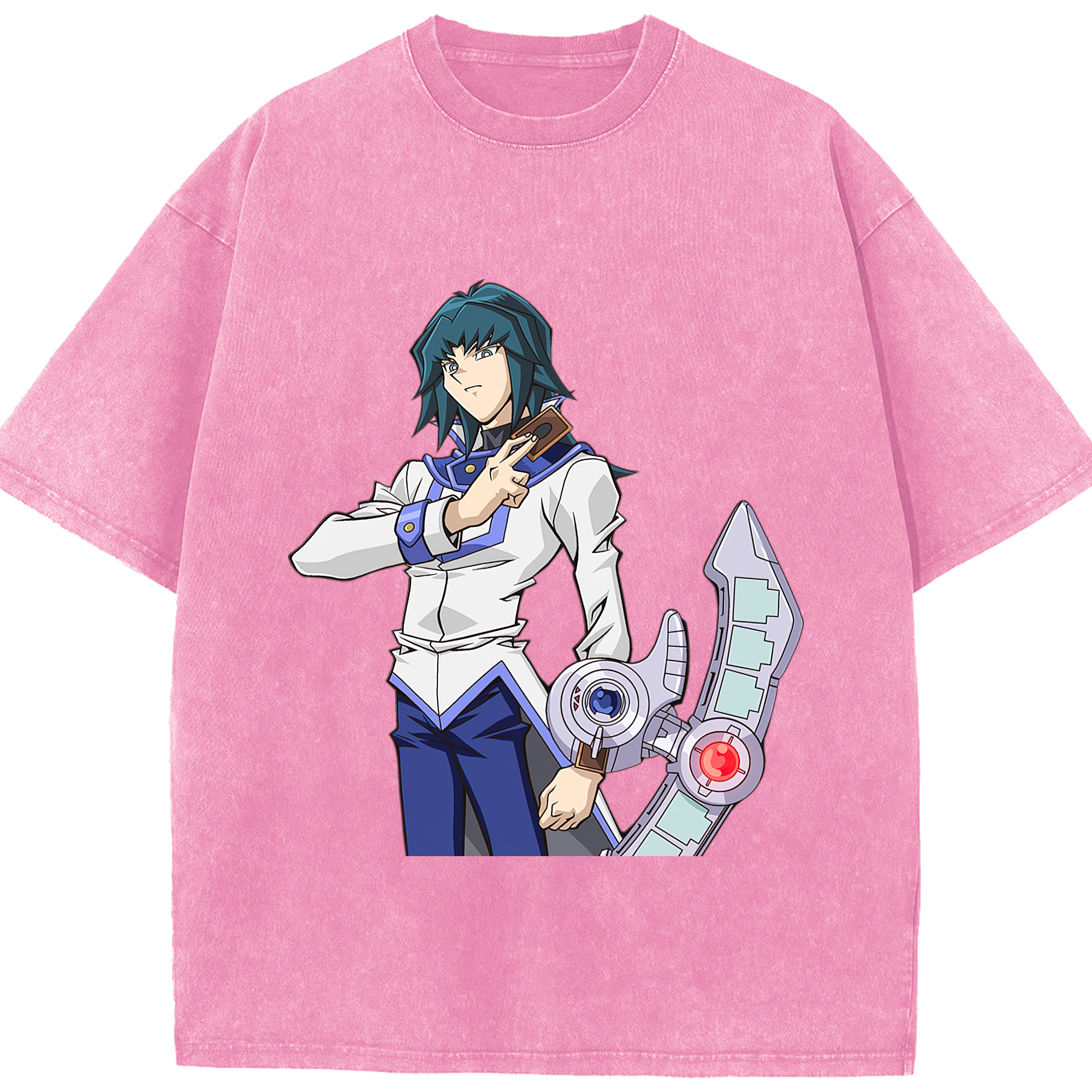 （画像用） 遊☆戯☆王 Yu-Gi-Oh! 綿100% ヴィンテージ風 半袖Tシャツ（フロントプリント）